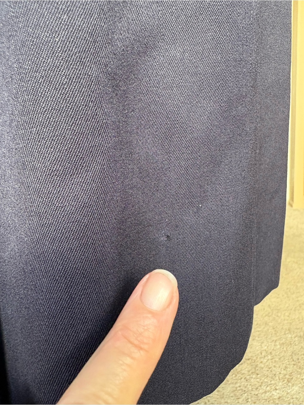 Vintage Ralph Lauren Double-Breasted Navy Blazer Dress - Picture 8 of 16